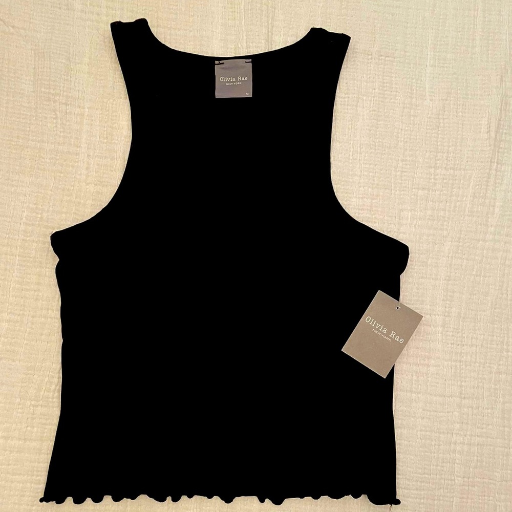 Black Crop Top